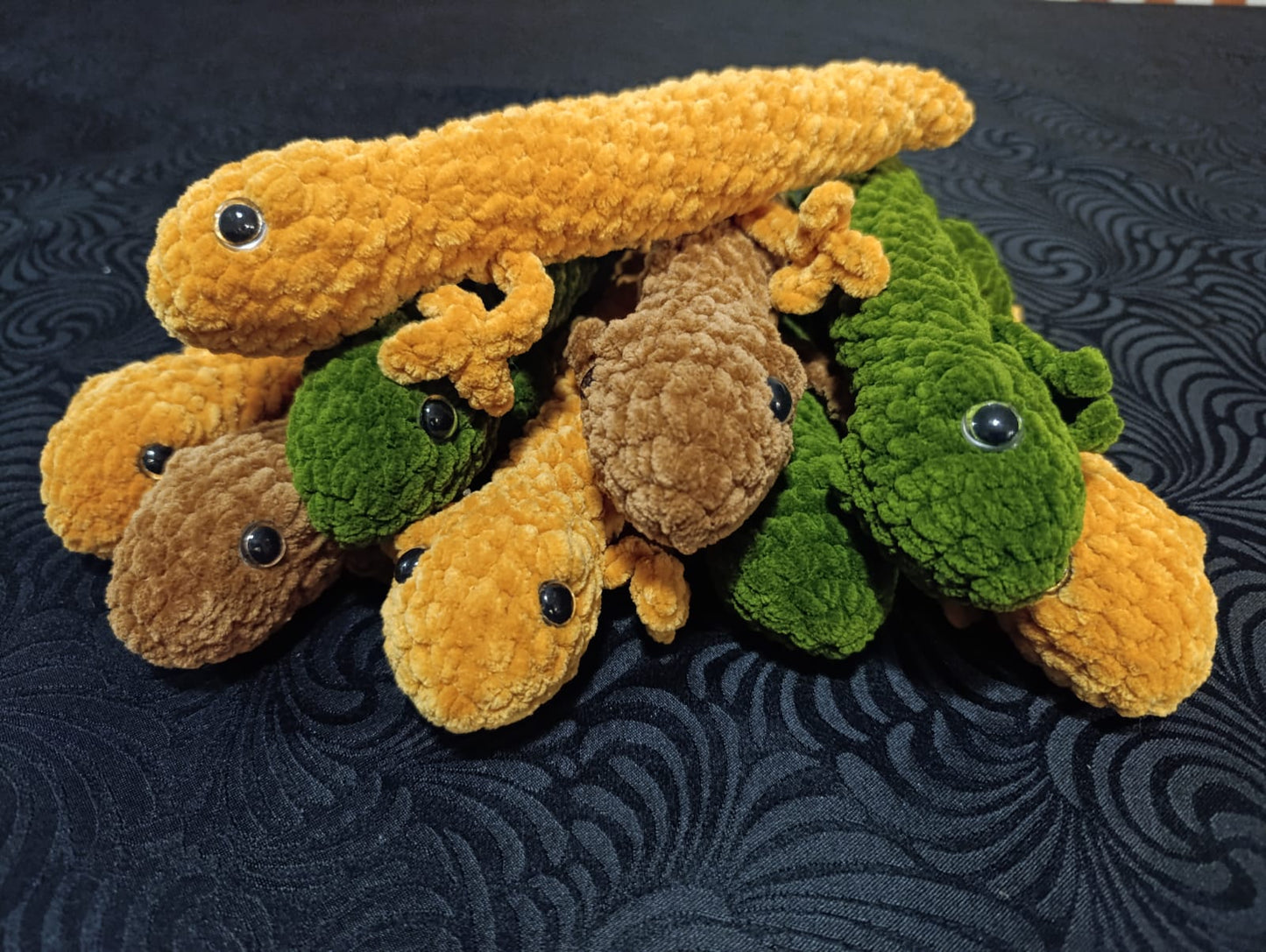 Crochet Gecko